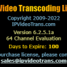 IP Video Transcoding Live! 64ch Linux v6.2.5.1a