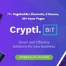 CryptiBIT – Technology, Cryptocurrency, ICO/IEO Landing Page WordPress theme